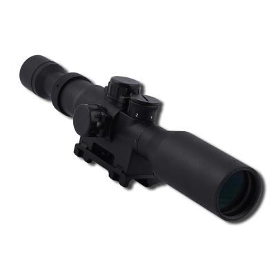 China Riflescope SVD 3-9X42 Waterproof Shockproof Hunting Tactical Optics Sight Dot 11mm/20mm Red Spot Square For Airsoft for sale