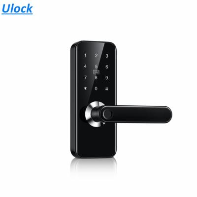 China Hotel apartments office home airbnb waterproof electric APP fingerprint wifi TUYA/TT lock smart door lock for sale