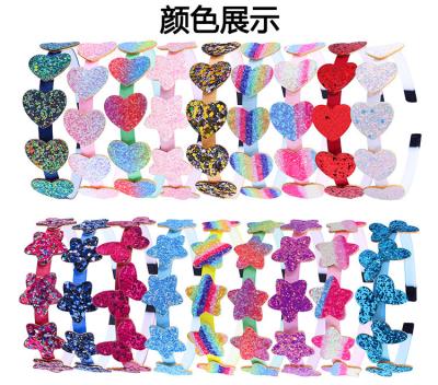 China New hot creative butterfly fashion trend children's smart clover headband party luminous headband for sale