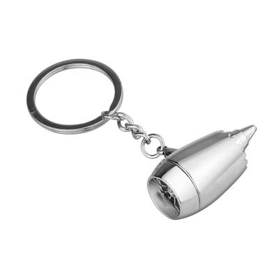 China New Metal Airplane Key Chain Motor Car Key Chain Airline Gifts Small Metal Aircraft Creative Promotional Pendant for sale