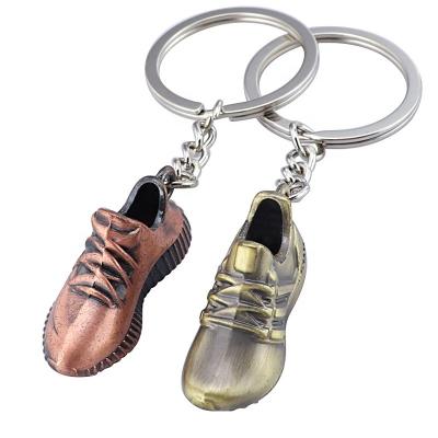 China Custom Series Sports Metal Sports Shoes Creative Pendant Key Chain Custom Chain Ring Hook Hook for sale