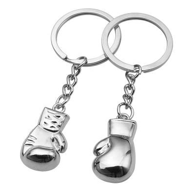 China Metal Metal Key Chain Boxing G Love Key Chain Boxing Gym Activities Gift Simulation Fitness Equipment Key Chain for sale