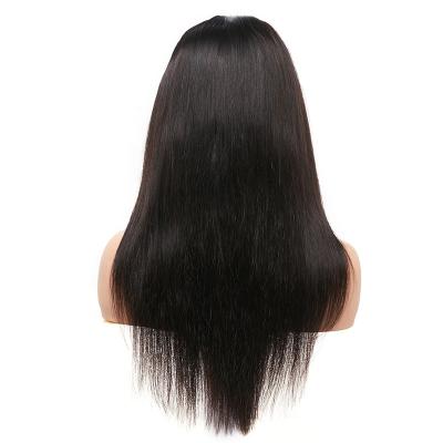 China Cheap Silky Straight Brazilian Remy Virgin Human Hair Invisible Full Hair Glueless Wave Hair Wigs Full Lace Wigs for sale