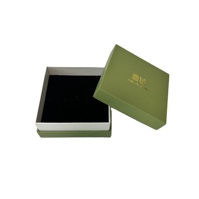 China Handmade Luxury Cardboard Rigid Paper Lid and Style Necklace Bottom Rings Packaging Personalized Paper Jewelry Box for sale