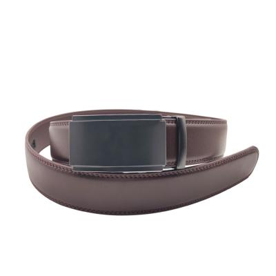 China Factory Wholesale Genuine Leather Belt Men's Comfortable Leather Belts Current Business Casual Dress Fashion Automatic Buckle Men's Belt for sale