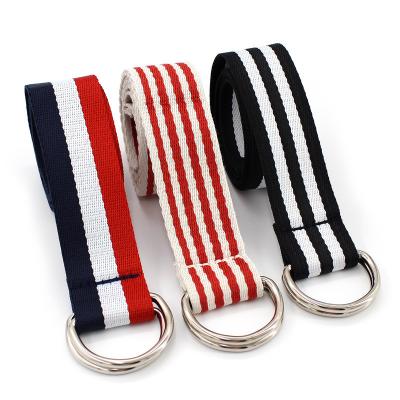 China High End/Fashion/Polyester Fabric Belt Women Elasticity Fashion Strap Simple/Cool Custom Printed Canvas Belt Plus Size Belt for sale