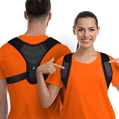 China Breathable.posture Corrector Stock Custom Pure Cotton Stretch Back Posture Corrector Belt Comfortable Breathable Elastic Adjustable Elastic Posture Corrector for sale