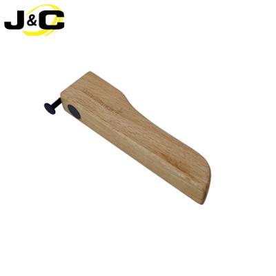 China Customized Sustainable Professional Safety Wooden Bottle Opener With Laser Logo For Beer for sale