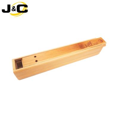 China Disposable Eco Friendly Bamboo Toothbrush With Bamboo Case In Rectangle Shape for sale