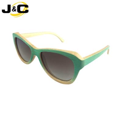 China Wholesale Custom Wooden Sunglasses Natural Handmade Trendy Fashion Sunglasses for sale