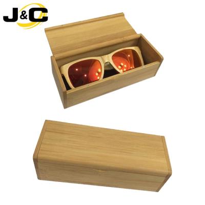 China 100% 100% handmade cheap bamboo boxes for wooden sunglasses for sale