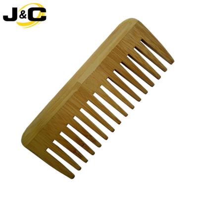 China Home No Static Bamboo Nature Hair Comb Wooden Beard Comb for sale