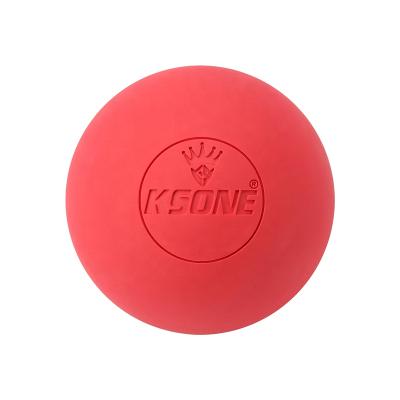 China Nature Rubber KSONE Logo Rubber High Quality Custom Lacrosse Balls for sale