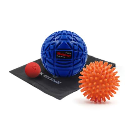 China PC+ABS TPR KSONE Fitness Moderator Tissue Therapy Massage Ball Deep Massage Ball for sale