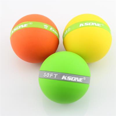 China Wholesale High Quality Professional Rubber Lacrosse Ball Pilates 7cm Body Massage Ball for sale