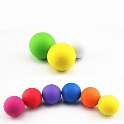 China Body Custom 3CM 4CM Massage Lacrosse Ball Small 5CM Mini Rubber Massage Ball for sale