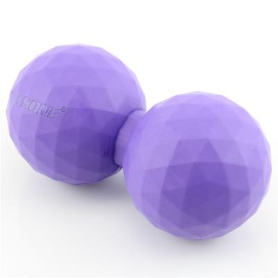 China Hot Sale Custom Logo Body Peanut Peanut Massage Ball Colorful Diamond Peanut Balls for sale