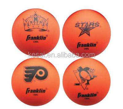 China Hot Sale Silicone Street Ball Custom Street And Ice Hockey Ball for sale