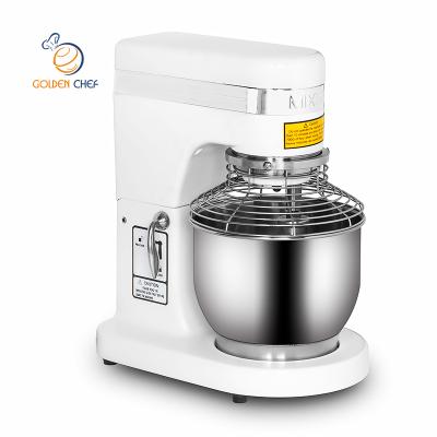 China Fashion/Easy to Use/Economic Gold Chef Baking Equipment CE Approved Small Spiral Mixer Mini Planetary Mixer Cheap 5L Dough Mixer 5L for sale