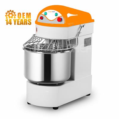 China 2 Speeds 20l 30l 40l 50l Double Speeds 2 Speeds Bread Dough Mixer Stainless Steel Impastat Dough Mixer 10kg for sale