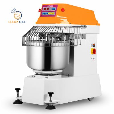 China Safety Gold Standard Operation Brazil Snack Factory Chef Powerful Commercial 100kg Dough Mixer Machine for Bakery for sale