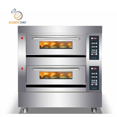 China High Baking 4trays / Effiency 2 Deck Oven For Pizza / Easy Bake Oven / Baking Oven for sale