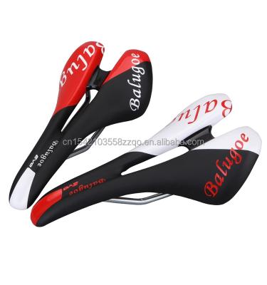 China All Seasons Good Quality Mens Cycling Saddle Soft Cushion Mountain Rail Sillin Cojines Design Steel Hollow Bike Saddle for sale