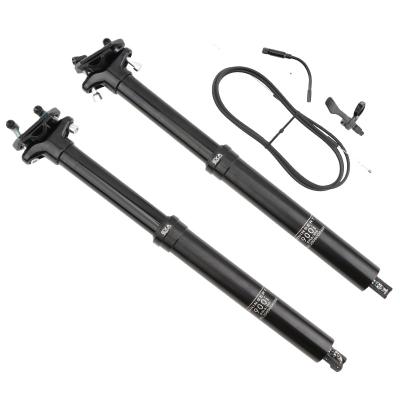 China Hot Selling Adjustable Travel 100mm Internal External Line Control Dropper Tracking Seatpost Suspension Seat Post MOBIKE11 for sale