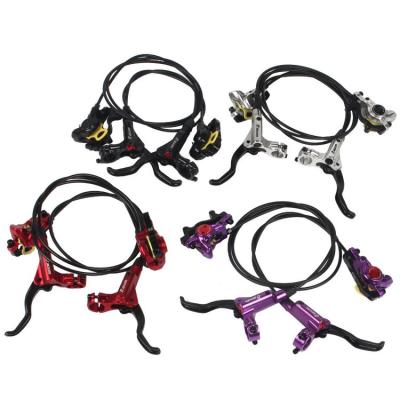 China Aluminum Cheap Goods Set Hydraulic Oil Disc Brake Mountain Bike Bicycle Easy Assembled Brake Lever for sale