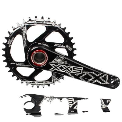 China Mountain Bikes Hot New Products Mountain Bike Crankset Chainring Bike Parts 32/34/36/38t 89/10/11 Speed ​​Sprocket Crank Crank Cycling Set for sale