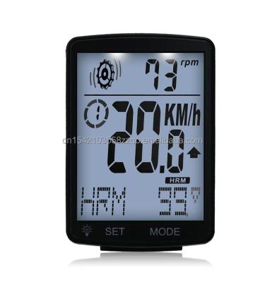 China Wholesale Wireless Wholesale Computer Gps Large Computer Training Equipment Bicycle Speedometer Cycle Gps Cycling +backlight Tachometer Cycle Gps for sale