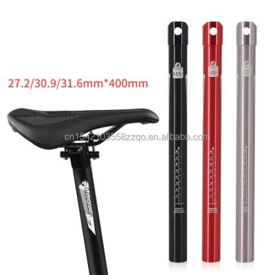 China Outdoor Cycling Promotional ulight Bike Seat Tube 27.2/30.8/31.6mm MTB Road Bike Seat Post for sale