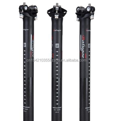 China Best selling ulight full carbon fiber seatpost bicycle MTB bike road bike parts seat post 27.2 30.8 31.6mm 27.2 30.8 31.6mm for sale