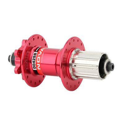 China Front-AL7075/Rear-CrMo New Design Bearing Bike Hubs 32 Holes Front Rear Sealed Bearings 2 4 8/9/10/11 Speed ​​Through Axle Mountain Bike Hub for sale