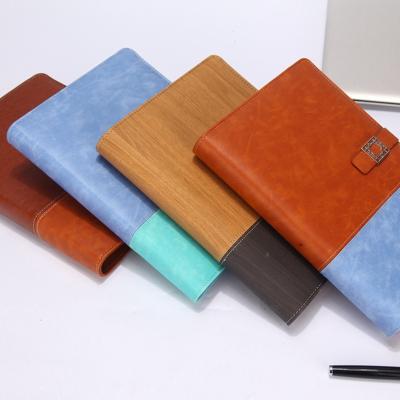 China Eco-friendly Leather Rechargeable Power Bank Diary Usb Reutilizable A5 Erasable Notebook With Charger for sale