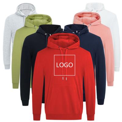 China Anti-wrinkle Paypal Accept Custom Your Logo And Design Print 50% Cotton 50% Polyester Fleece Pullover Autumn And Winter Men Women Hoodie for sale