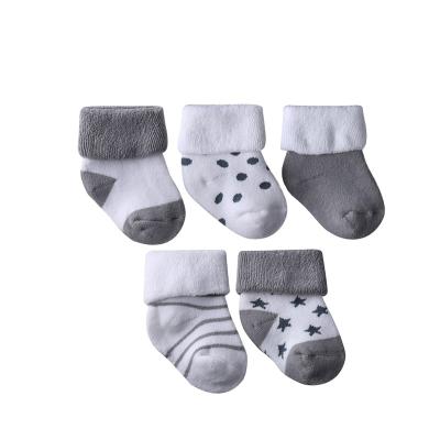 China KT3- I0012 Antibacterial Newborn Baby Kids Socks Set Newborn Baby Socks for sale