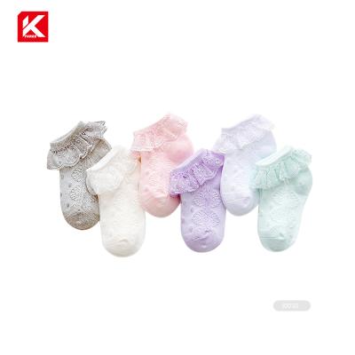 China KT3- I134 Antibacterial Baby Ruched Socks Ruffle Socks Baby for sale