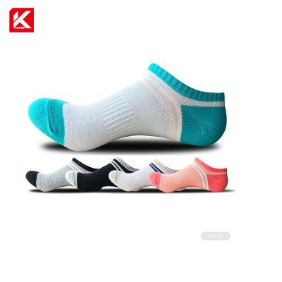 China KT3- A140 Sweat-absorbent sport padded socks ankle sports socks workout socks women for sale