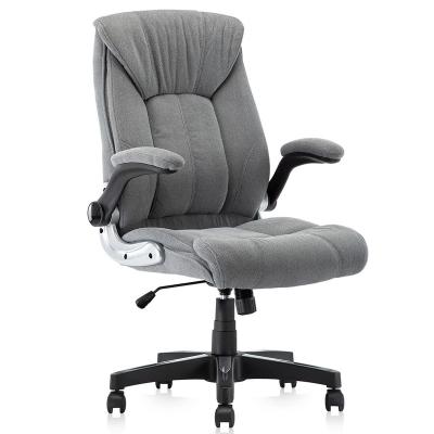 China China Comfortable Executive Furniture Computer Designer Swivel Recliner Ergonomic Quality Fabric Cheap Office Rotation Chair for sale