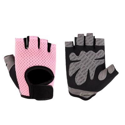 China Unisex Airy Gloves Exercise Cycling Full Gloves Palm Silicone Filling Fashion Fitness Workout Gloves For Women Men Youth for sale