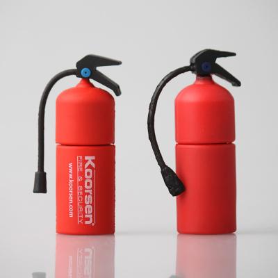 China Fire Extinguisher Shape Cheap USB Flash Drive Logo Customized for sale