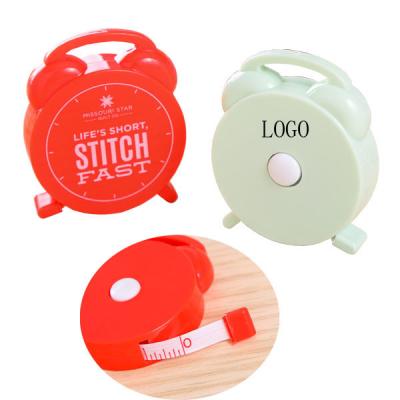 China Colorful Creative Plastic Tapeline Tape Measure Logo Customized for sale