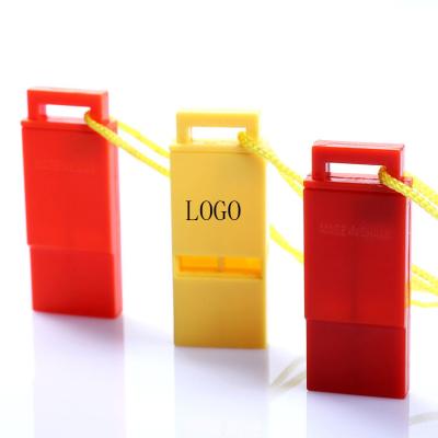 China Plastic Outdoor Whistle Sports Whistle Toy Whistle Logo Customized for sale