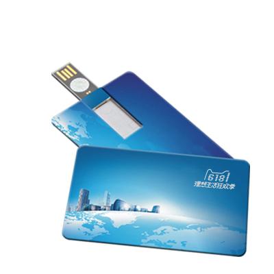 China Colorful Cheap Promotional Card USB Flash Drive Logo Customized for sale