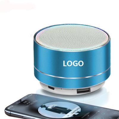 China Metal Promotional Mini Wireless Bluetooth Speaker Logo Customized for sale