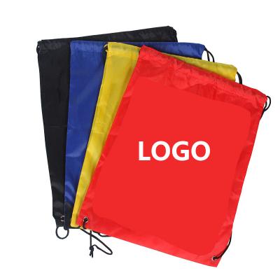 China Convenient Polyester Backpack Colorful Sports Bag Logo Customized for sale