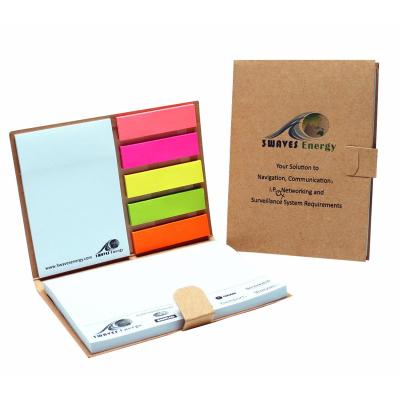 China Advertising Note Pad Book Colorful Sticky Note Logo Customized for sale