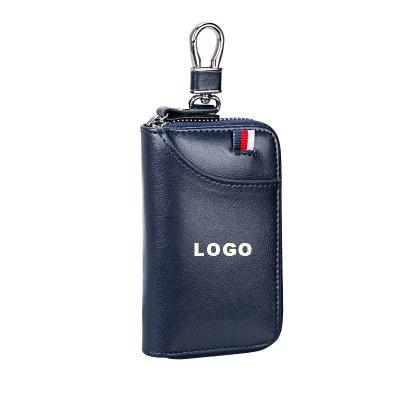 China Good Quality Leather Key Bag Coin Bag For Men Logo Customized for sale