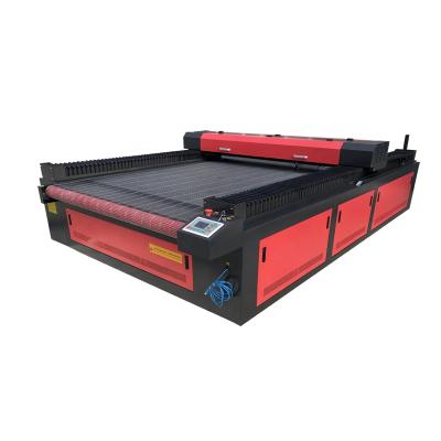 China Laser CUTTING fabric laser cut cutting machine with scanner for textile wedding invitations for sale